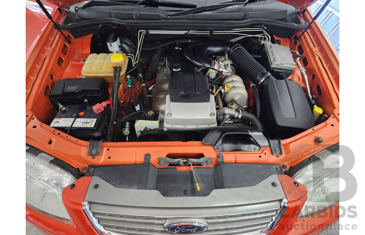 5/2004 Ford Territory GHIA (4x4) SX 4d Wagon Orange 4.0L