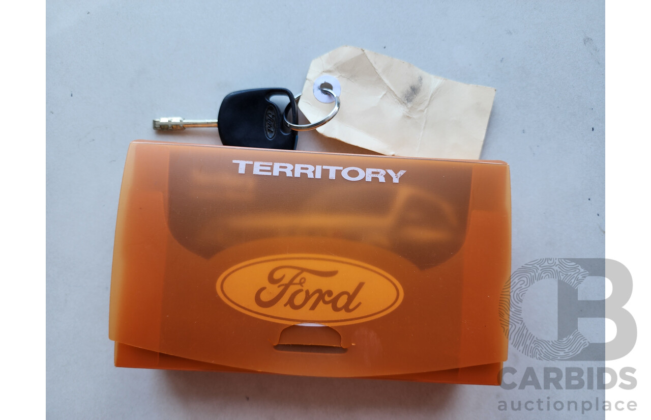 5/2004 Ford Territory GHIA (4x4) SX 4d Wagon Orange 4.0L