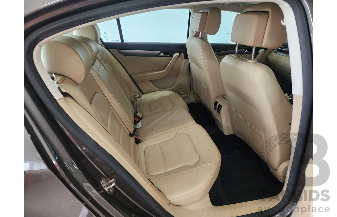 4/2012 Volkswagen Passat 118 TSI 3C MY12 4d Sedan Brown 1.8L