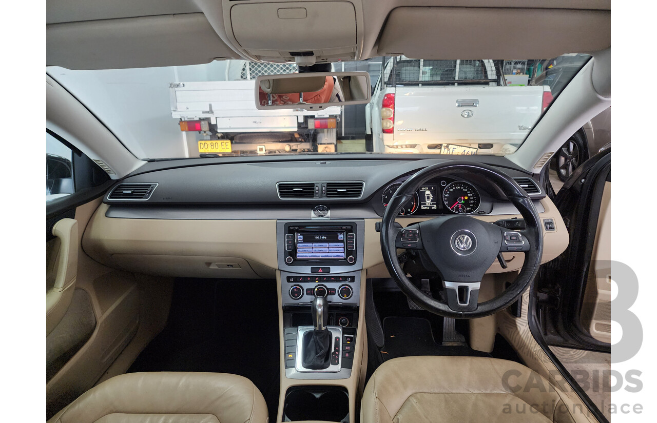 4/2012 Volkswagen Passat 118 TSI 3C MY12 4d Sedan Brown 1.8L