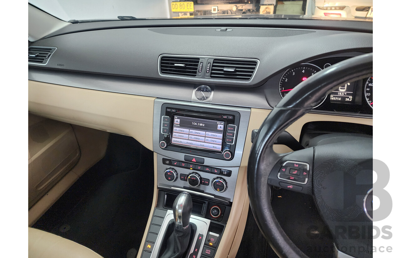 4/2012 Volkswagen Passat 118 TSI 3C MY12 4d Sedan Brown 1.8L