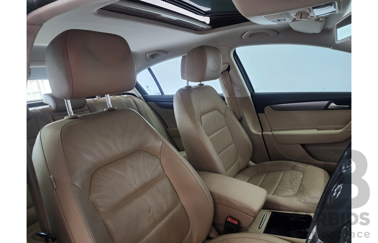 4/2012 Volkswagen Passat 118 TSI 3C MY12 4d Sedan Brown 1.8L