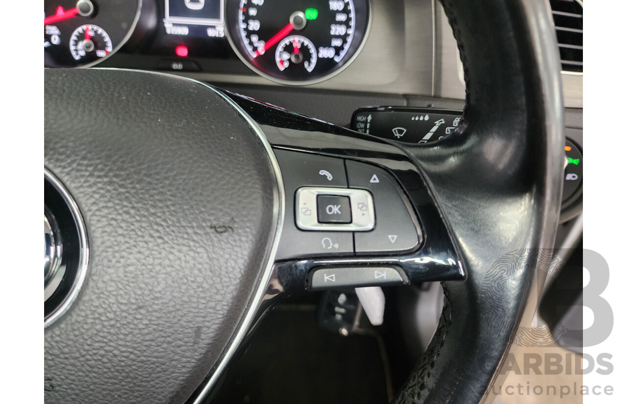 11/2013 Volkswagen Golf 90 TSI Comfortline AU 5d Hatchback Silver 1.4L