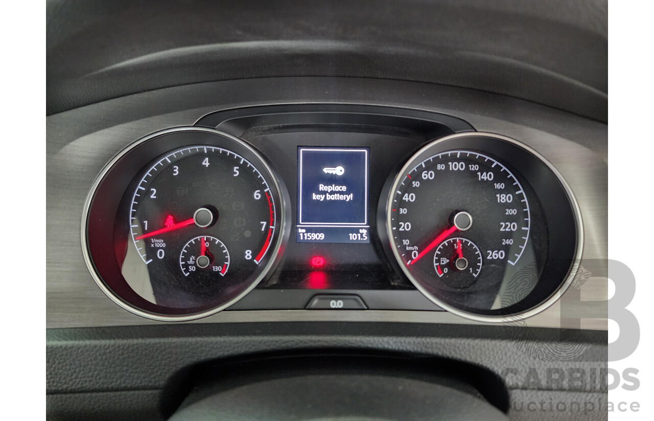 11/2013 Volkswagen Golf 90 TSI Comfortline AU 5d Hatchback Silver 1.4L