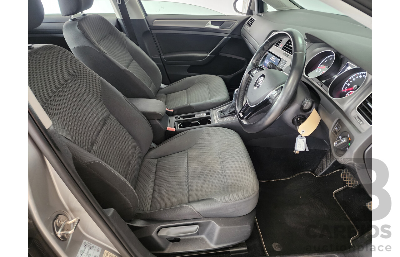 11/2013 Volkswagen Golf 90 TSI Comfortline AU 5d Hatchback Silver 1.4L