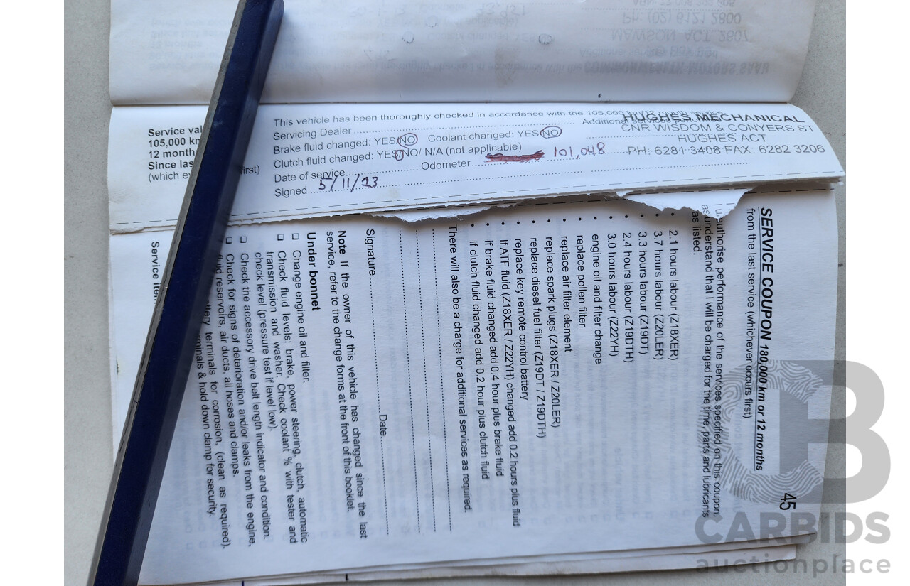 1/2008 Holden Astra CD AH MY08 5d Hatchback Black 1.8L