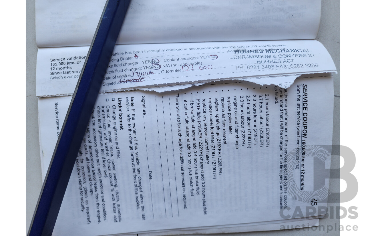 1/2008 Holden Astra CD AH MY08 5d Hatchback Black 1.8L