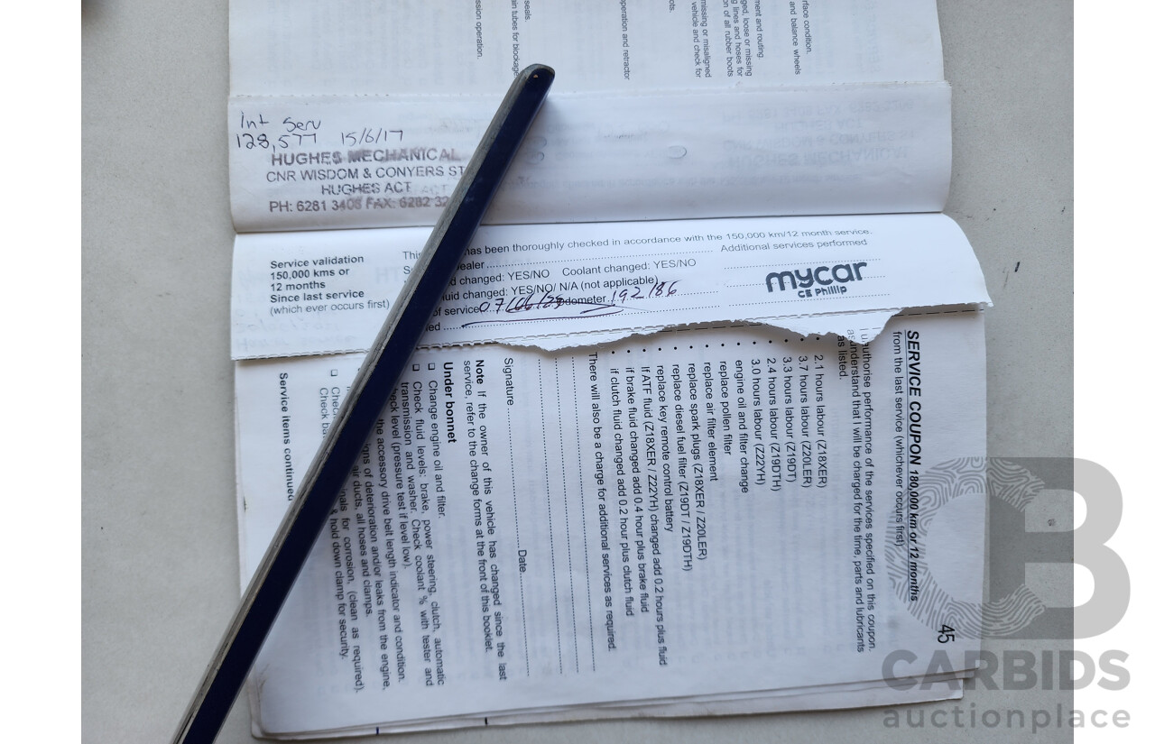 1/2008 Holden Astra CD AH MY08 5d Hatchback Black 1.8L