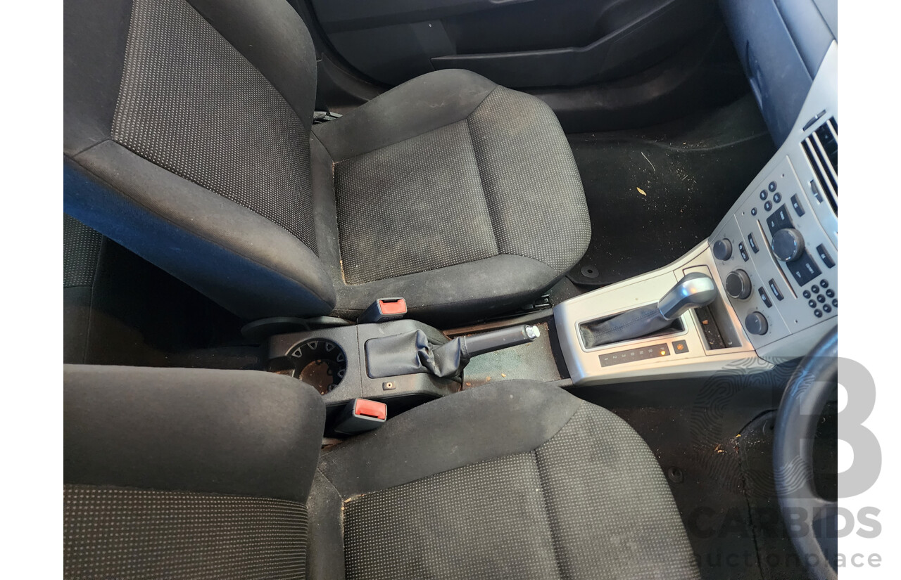 1/2008 Holden Astra CD AH MY08 5d Hatchback Black 1.8L