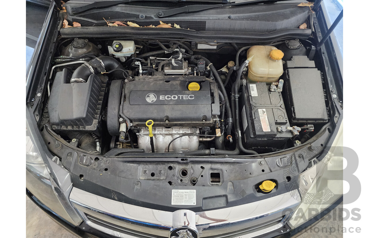 1/2008 Holden Astra CD AH MY08 5d Hatchback Black 1.8L