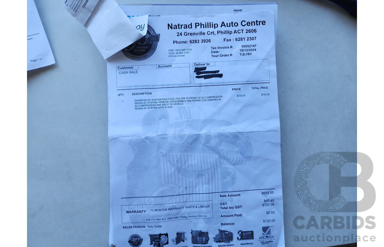 1/2008 Holden Astra CD AH MY08 5d Hatchback Black 1.8L