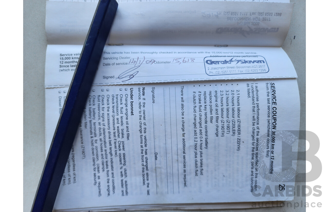 1/2008 Holden Astra CD AH MY08 5d Hatchback Black 1.8L