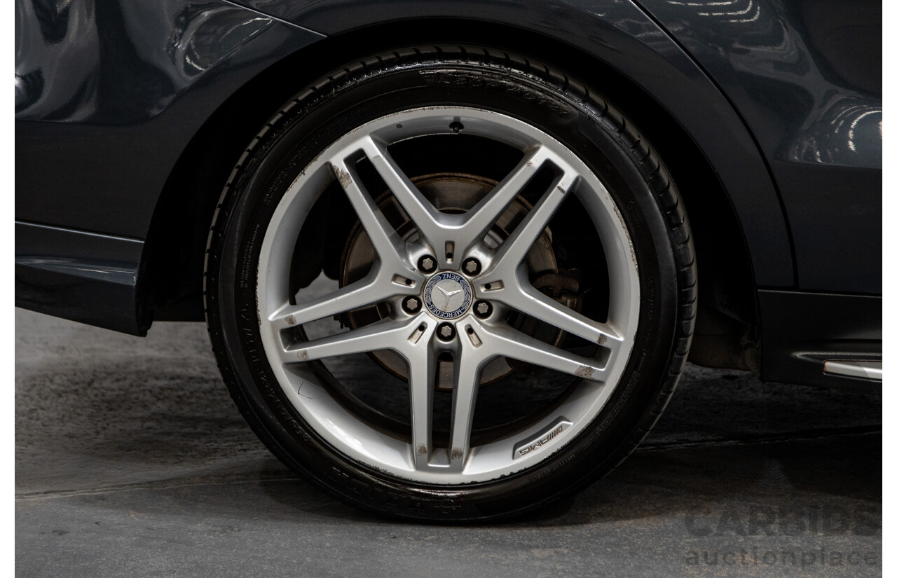 08/2014 Mercedes-Benz ML350 AMG Pack CDI BLUETEC (AWD) W166 MY14 4D Wagon Tenorite Grey Metallic Turbo Diesel 3.0L