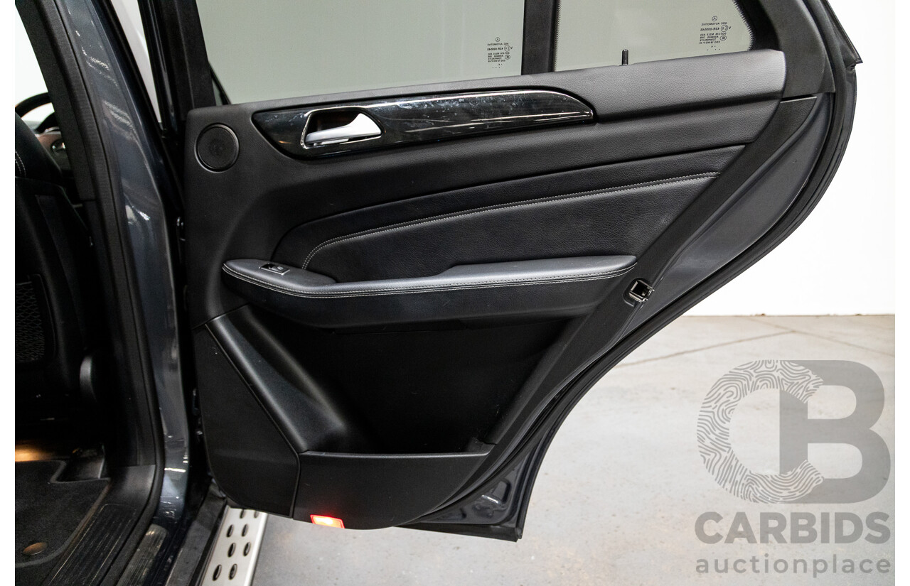 08/2014 Mercedes-Benz ML350 AMG Pack CDI BLUETEC (AWD) W166 MY14 4D Wagon Tenorite Grey Metallic Turbo Diesel 3.0L