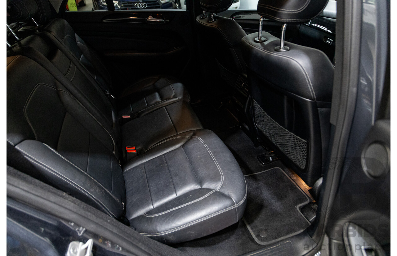 08/2014 Mercedes-Benz ML350 AMG Pack CDI BLUETEC (AWD) W166 MY14 4D Wagon Tenorite Grey Metallic Turbo Diesel 3.0L
