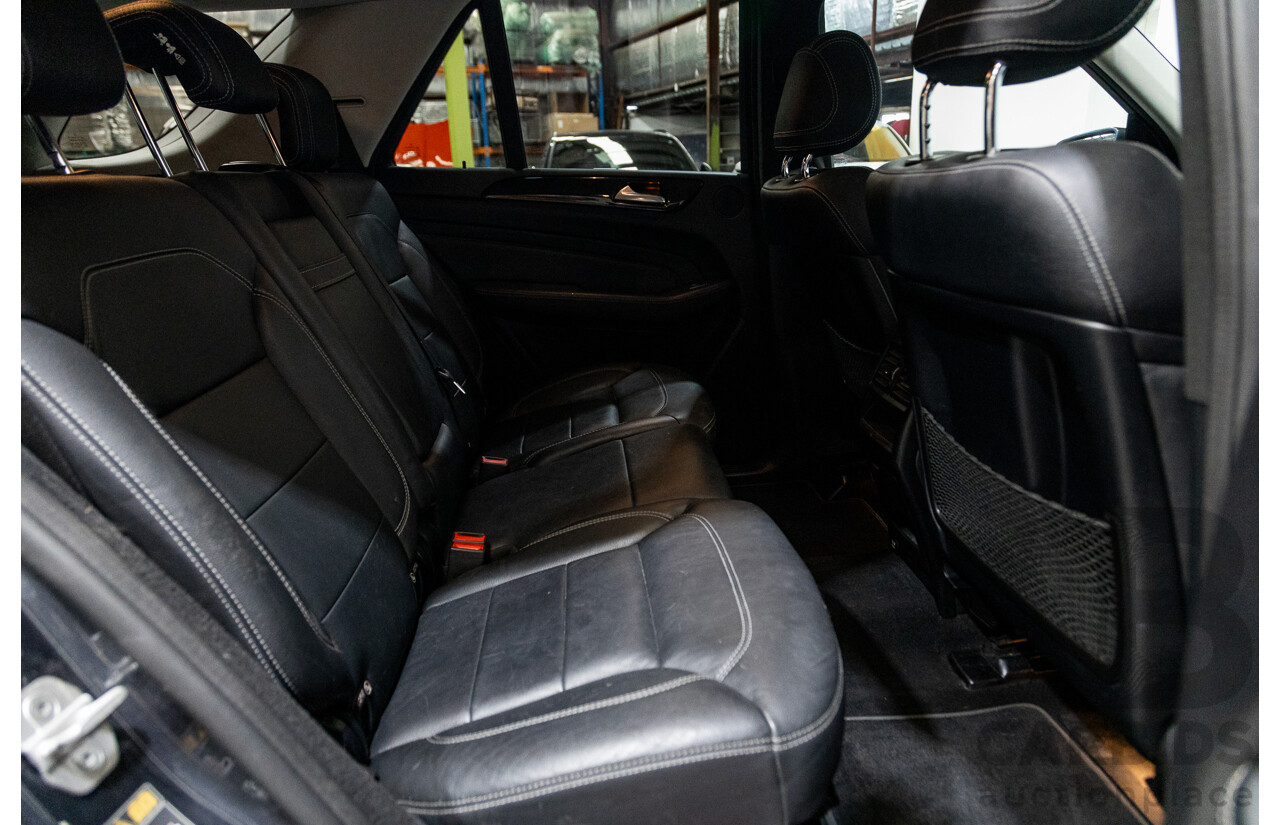 08/2014 Mercedes-Benz ML350 AMG Pack CDI BLUETEC (AWD) W166 MY14 4D Wagon Tenorite Grey Metallic Turbo Diesel 3.0L