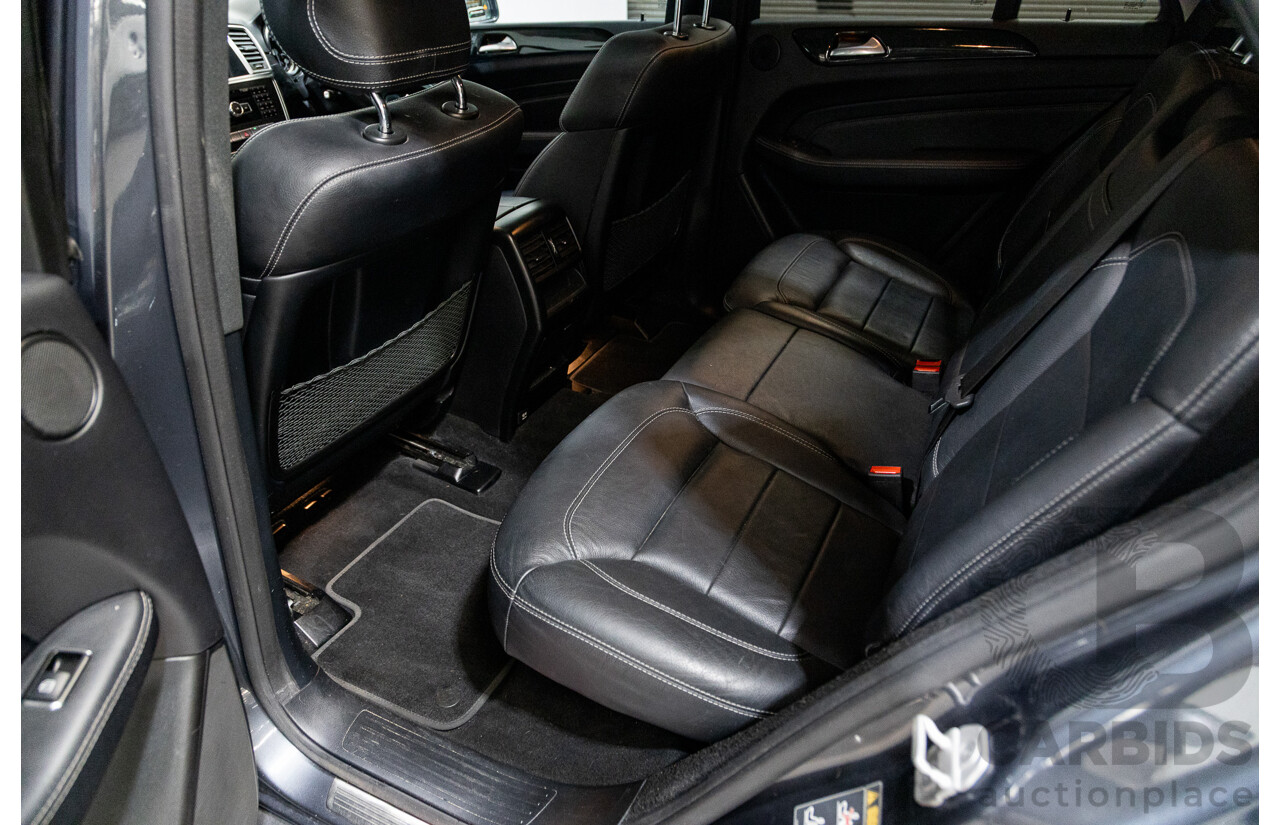 08/2014 Mercedes-Benz ML350 AMG Pack CDI BLUETEC (AWD) W166 MY14 4D Wagon Tenorite Grey Metallic Turbo Diesel 3.0L