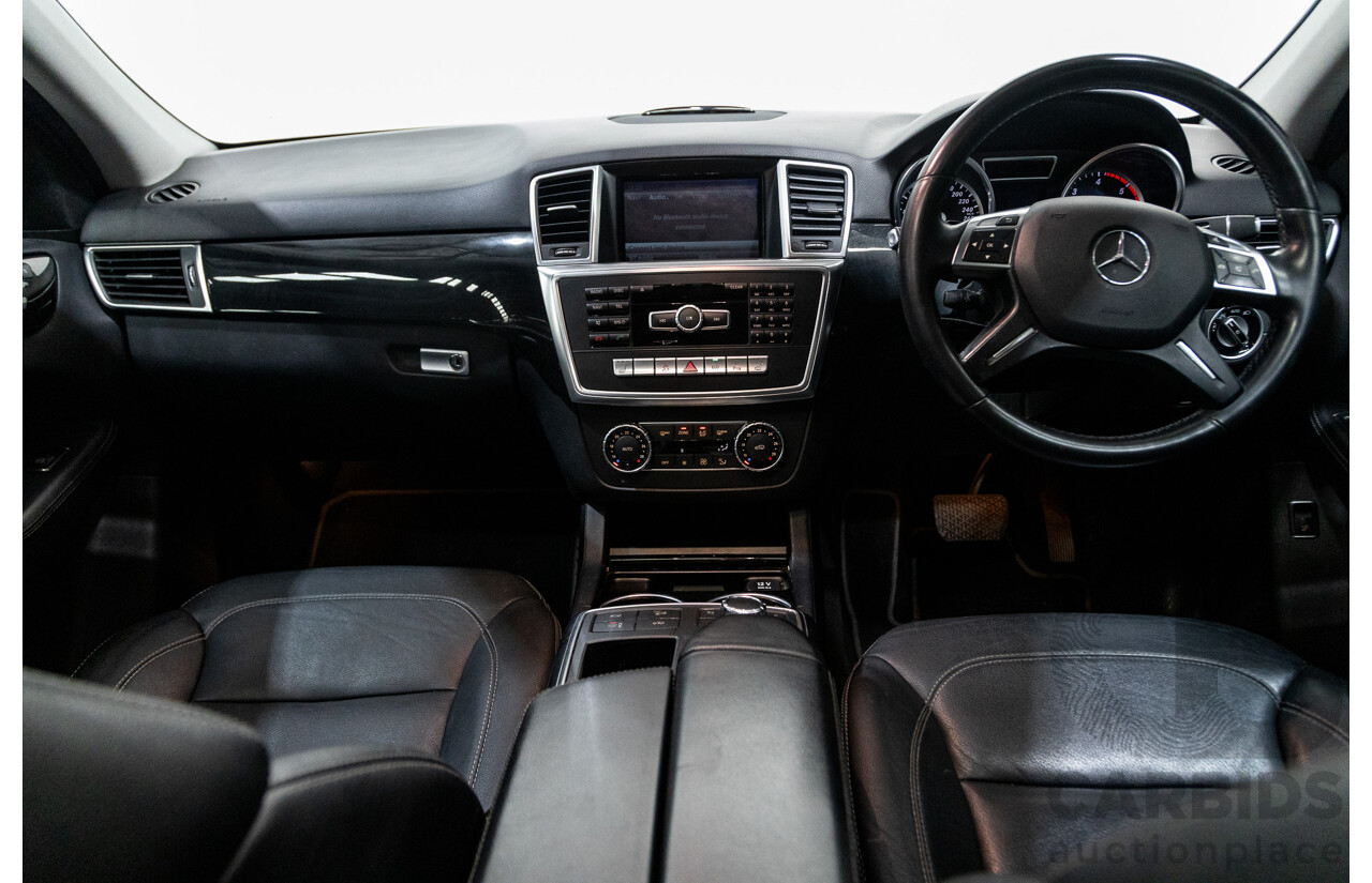 08/2014 Mercedes-Benz ML350 AMG Pack CDI BLUETEC (AWD) W166 MY14 4D Wagon Tenorite Grey Metallic Turbo Diesel 3.0L