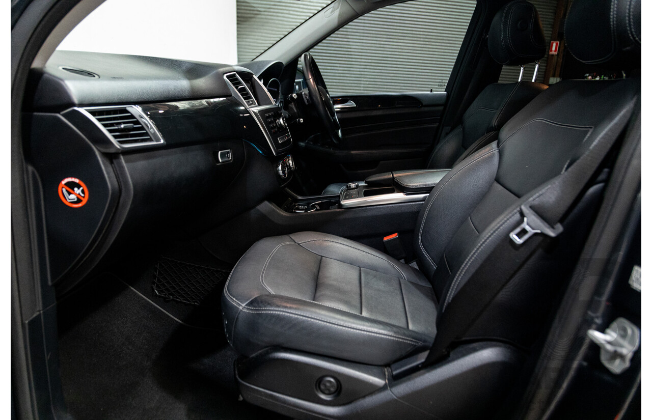 08/2014 Mercedes-Benz ML350 AMG Pack CDI BLUETEC (AWD) W166 MY14 4D Wagon Tenorite Grey Metallic Turbo Diesel 3.0L