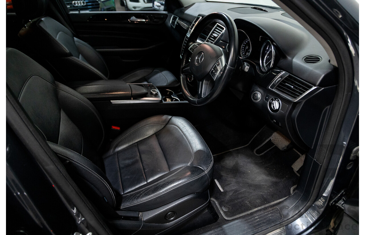 08/2014 Mercedes-Benz ML350 AMG Pack CDI BLUETEC (AWD) W166 MY14 4D Wagon Tenorite Grey Metallic Turbo Diesel 3.0L