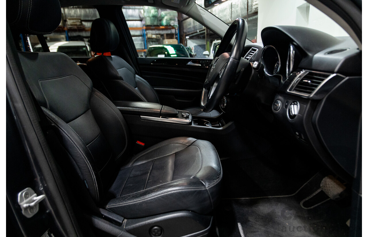 08/2014 Mercedes-Benz ML350 AMG Pack CDI BLUETEC (AWD) W166 MY14 4D Wagon Tenorite Grey Metallic Turbo Diesel 3.0L