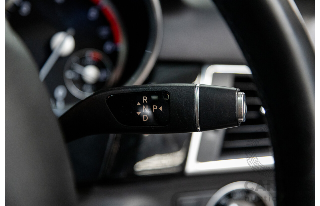 08/2014 Mercedes-Benz ML350 AMG Pack CDI BLUETEC (AWD) W166 MY14 4D Wagon Tenorite Grey Metallic Turbo Diesel 3.0L