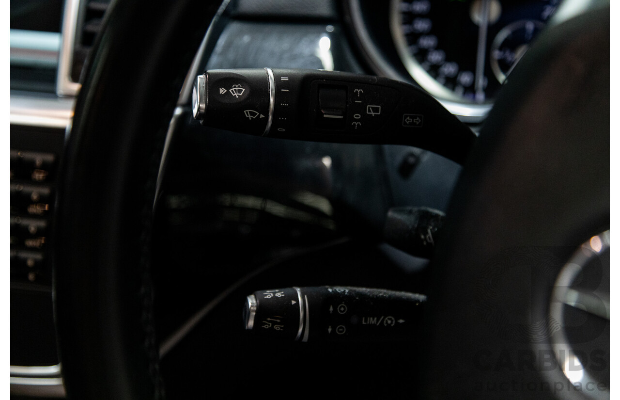 08/2014 Mercedes-Benz ML350 AMG Pack CDI BLUETEC (AWD) W166 MY14 4D Wagon Tenorite Grey Metallic Turbo Diesel 3.0L