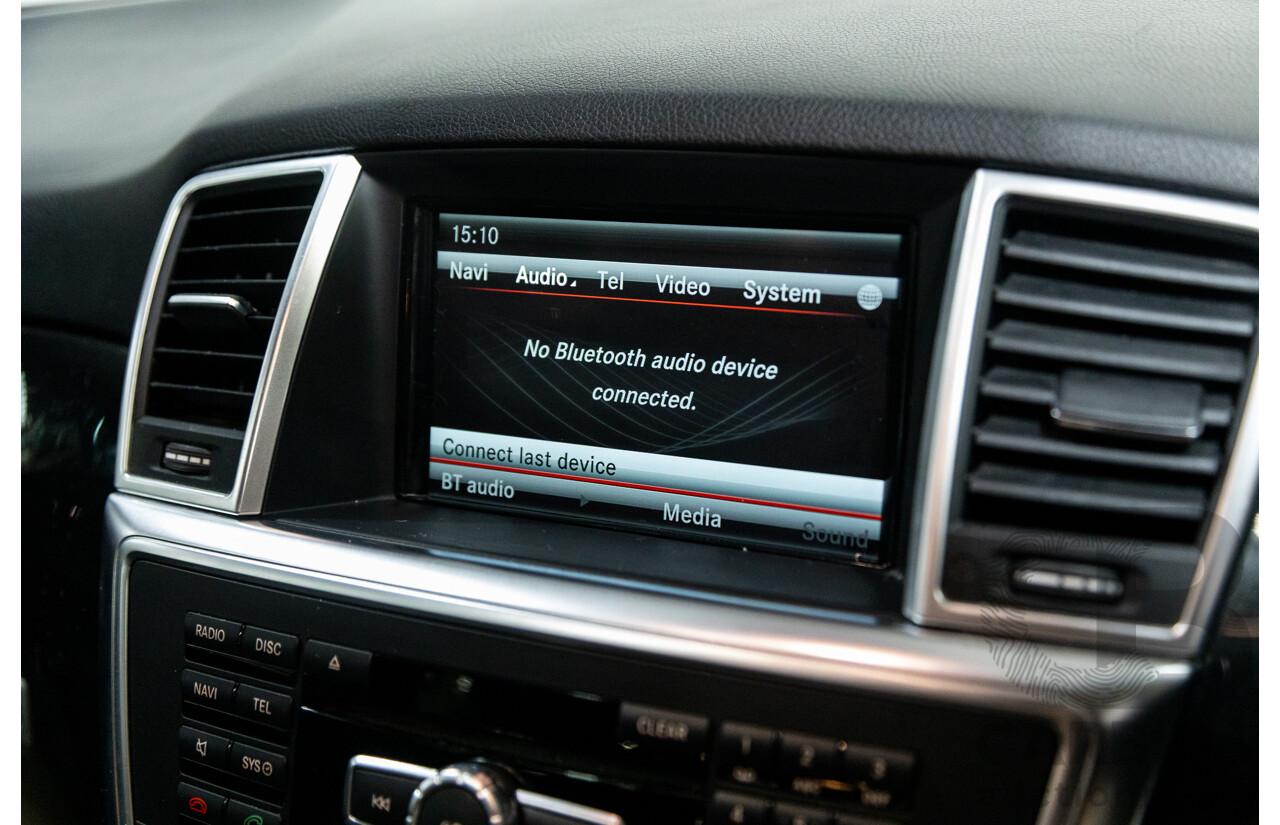 08/2014 Mercedes-Benz ML350 AMG Pack CDI BLUETEC (AWD) W166 MY14 4D Wagon Tenorite Grey Metallic Turbo Diesel 3.0L