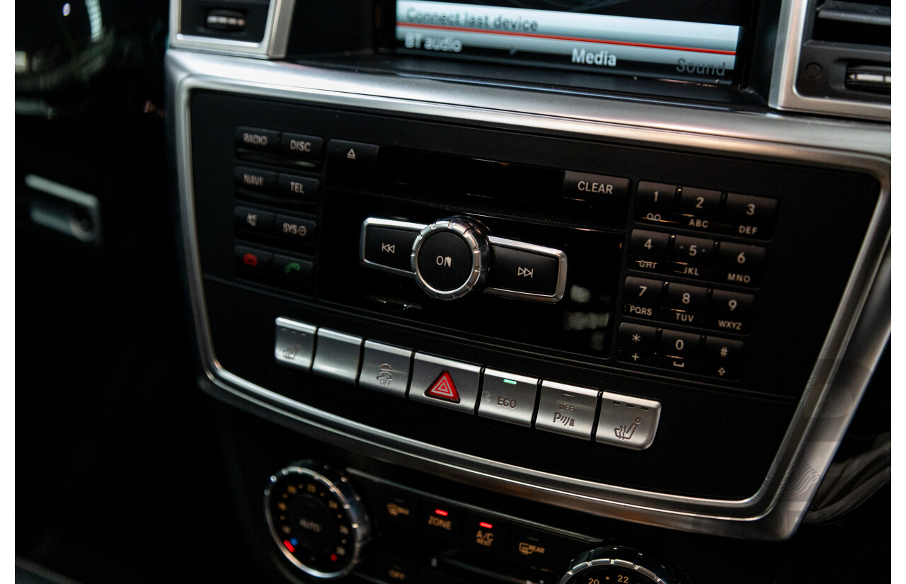 08/2014 Mercedes-Benz ML350 AMG Pack CDI BLUETEC (AWD) W166 MY14 4D Wagon Tenorite Grey Metallic Turbo Diesel 3.0L