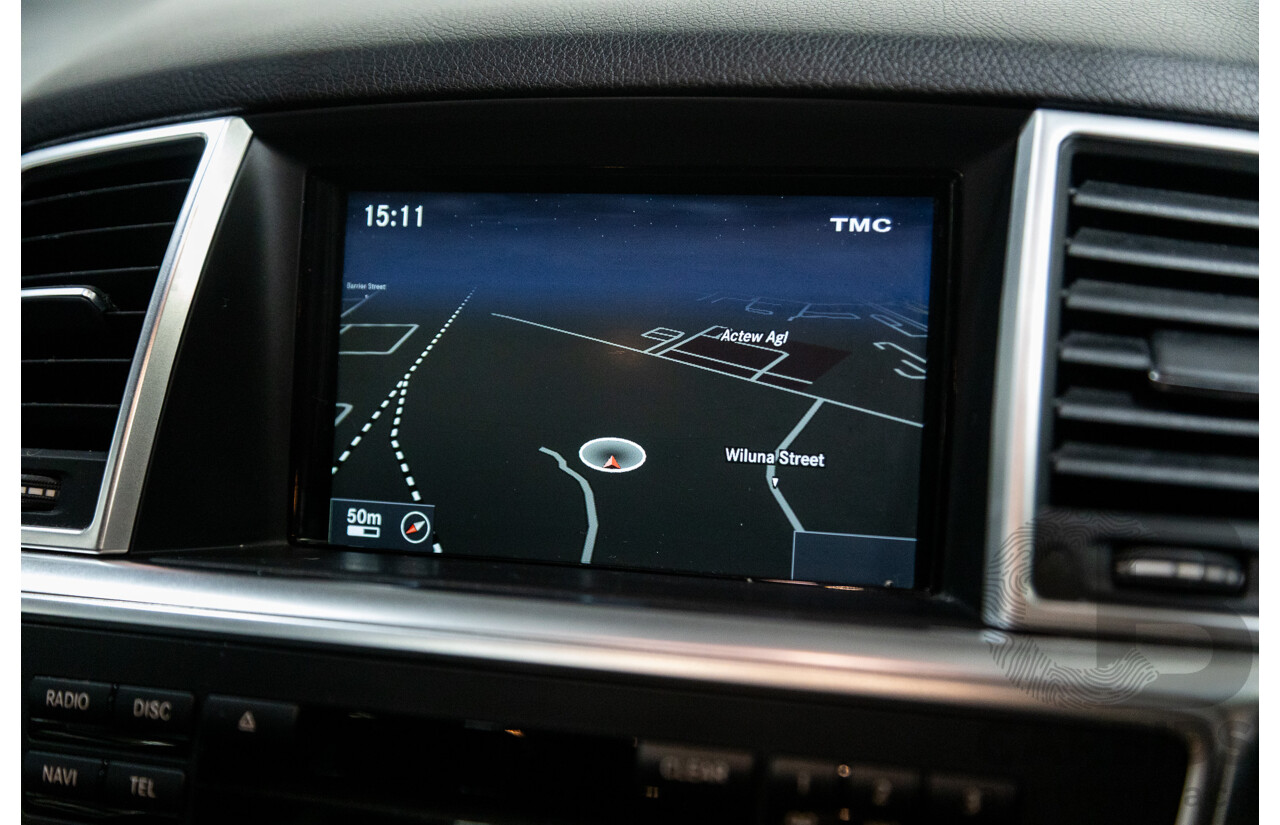 08/2014 Mercedes-Benz ML350 AMG Pack CDI BLUETEC (AWD) W166 MY14 4D Wagon Tenorite Grey Metallic Turbo Diesel 3.0L