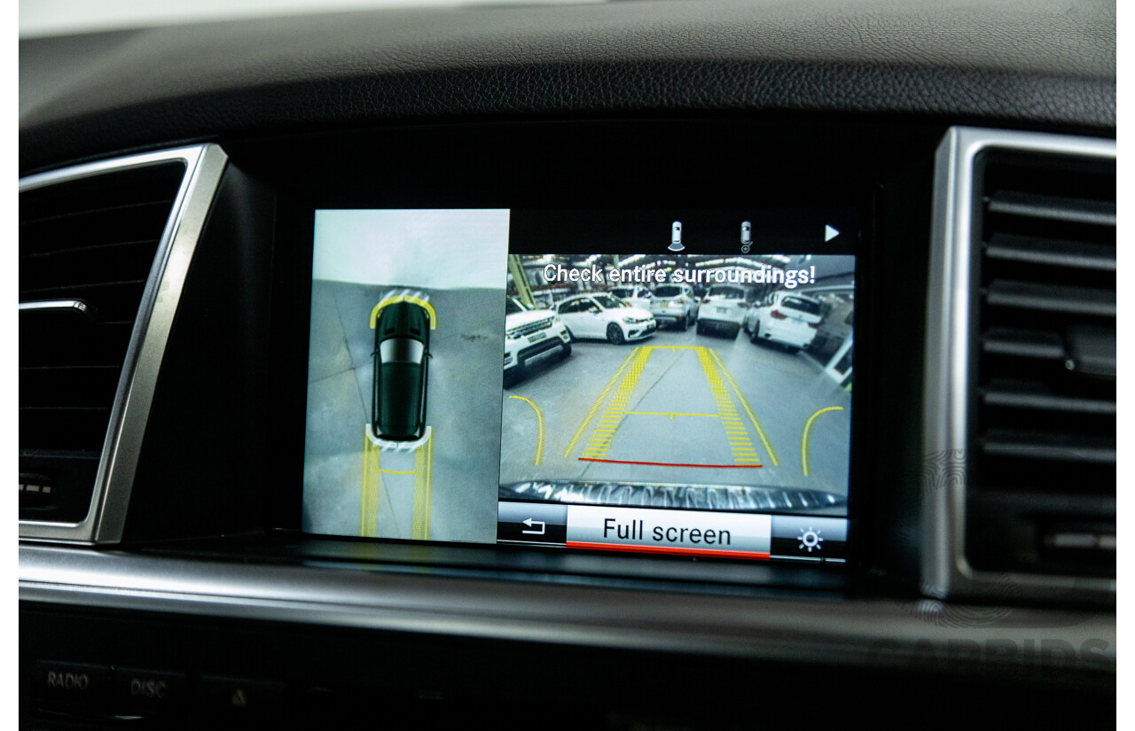 08/2014 Mercedes-Benz ML350 AMG Pack CDI BLUETEC (AWD) W166 MY14 4D Wagon Tenorite Grey Metallic Turbo Diesel 3.0L