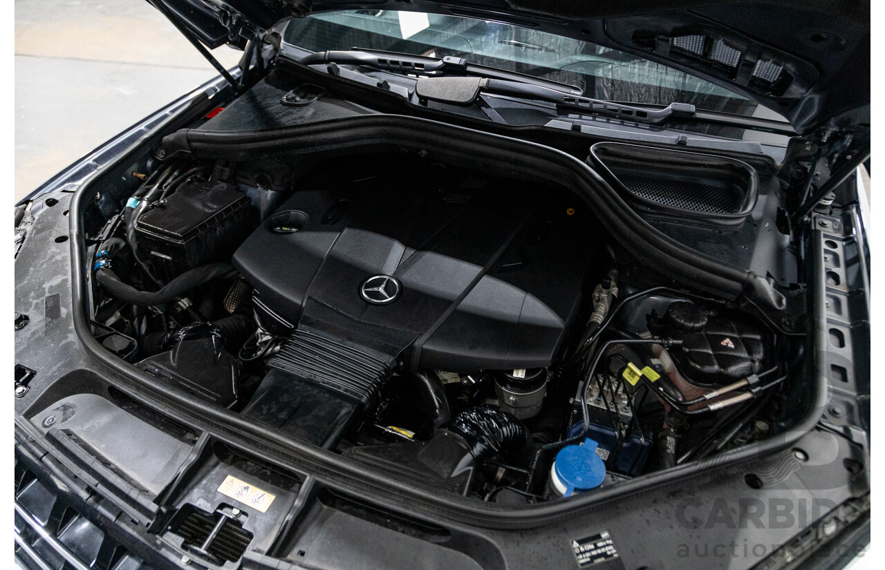 08/2014 Mercedes-Benz ML350 AMG Pack CDI BLUETEC (AWD) W166 MY14 4D Wagon Tenorite Grey Metallic Turbo Diesel 3.0L