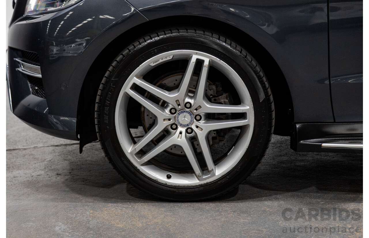 08/2014 Mercedes-Benz ML350 AMG Pack CDI BLUETEC (AWD) W166 MY14 4D Wagon Tenorite Grey Metallic Turbo Diesel 3.0L