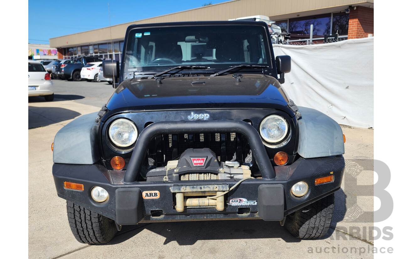 4/2012 Jeep Wrangler Unlimited Sport (4x4) JK MY12 4d Hardtop Black 3.6L