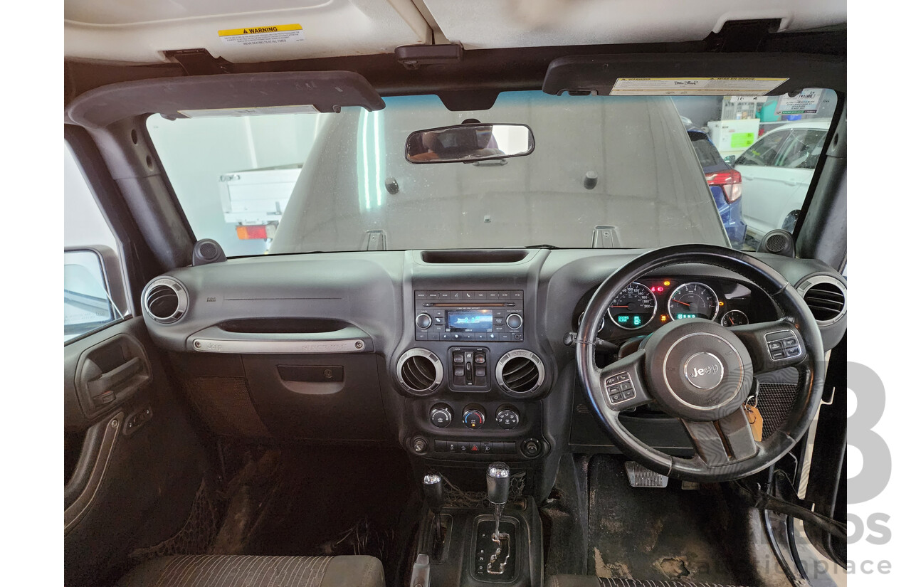 4/2012 Jeep Wrangler Unlimited Sport (4x4) JK MY12 4d Hardtop Black 3.6L