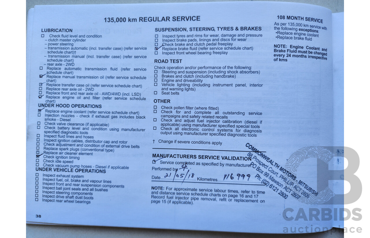 10/2008 Mitsubishi Lancer VR-X CJ 4d Sedan Blue 2.0L