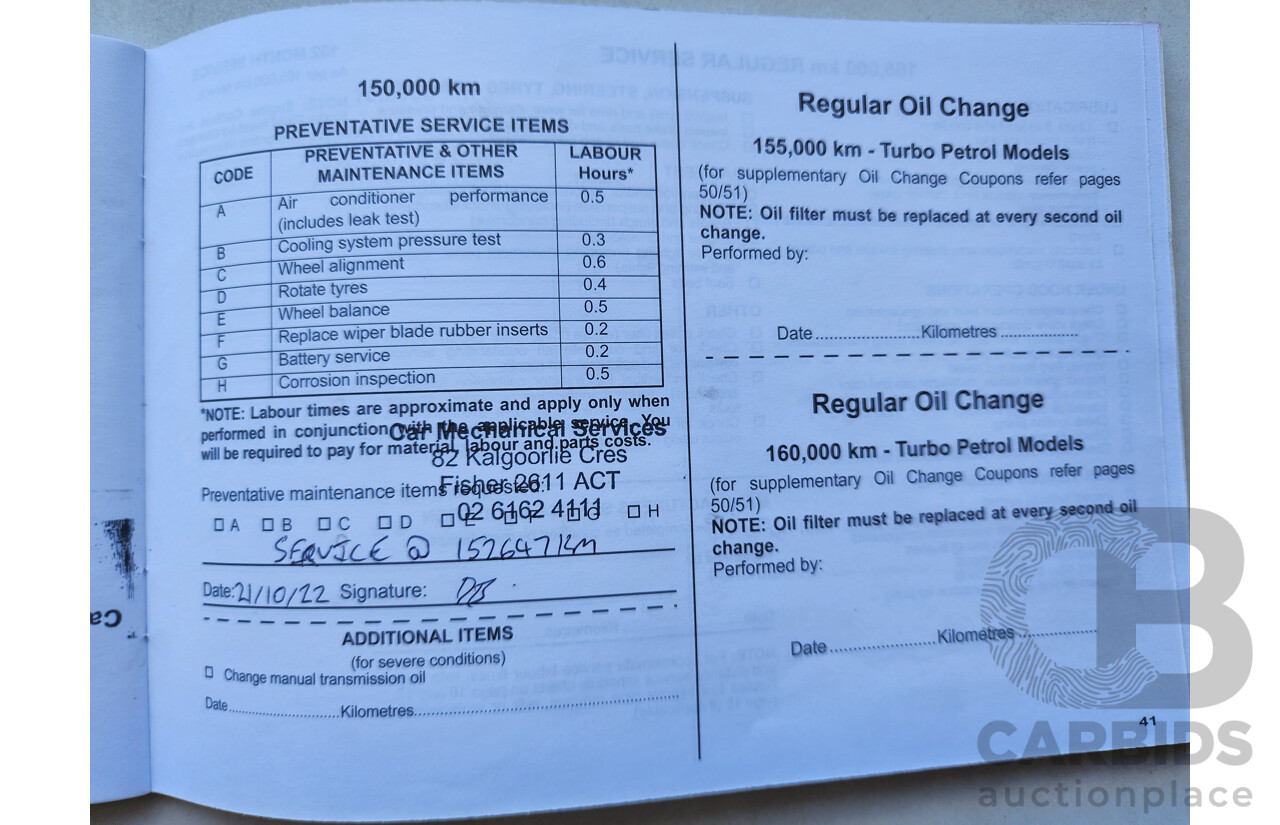 10/2008 Mitsubishi Lancer VR-X CJ 4d Sedan Blue 2.0L