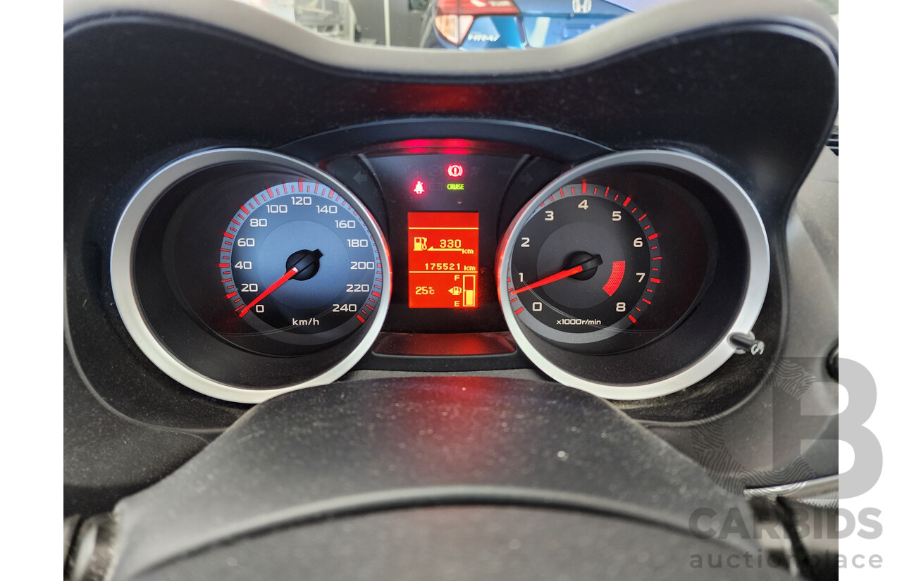 10/2008 Mitsubishi Lancer VR-X CJ 4d Sedan Blue 2.0L