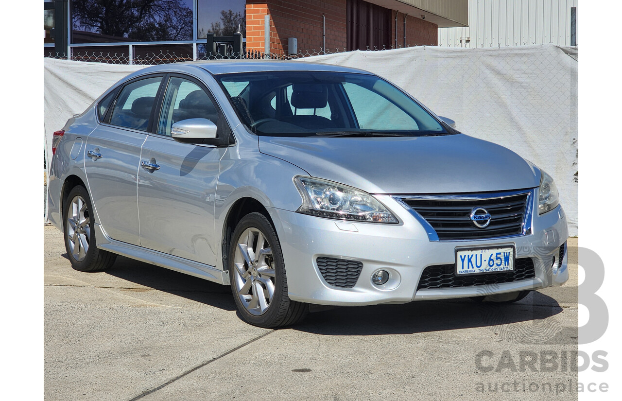 7/2015 Nissan Pulsar SSS B17 SERIES 2 4d Sedan Silver 1.6L