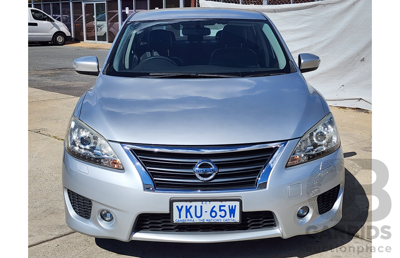 7/2015 Nissan Pulsar SSS B17 SERIES 2 4d Sedan Silver 1.6L