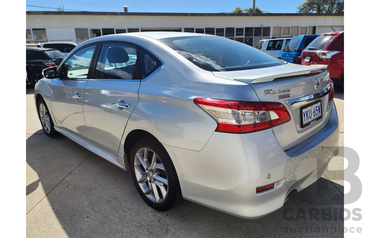 7/2015 Nissan Pulsar SSS B17 SERIES 2 4d Sedan Silver 1.6L