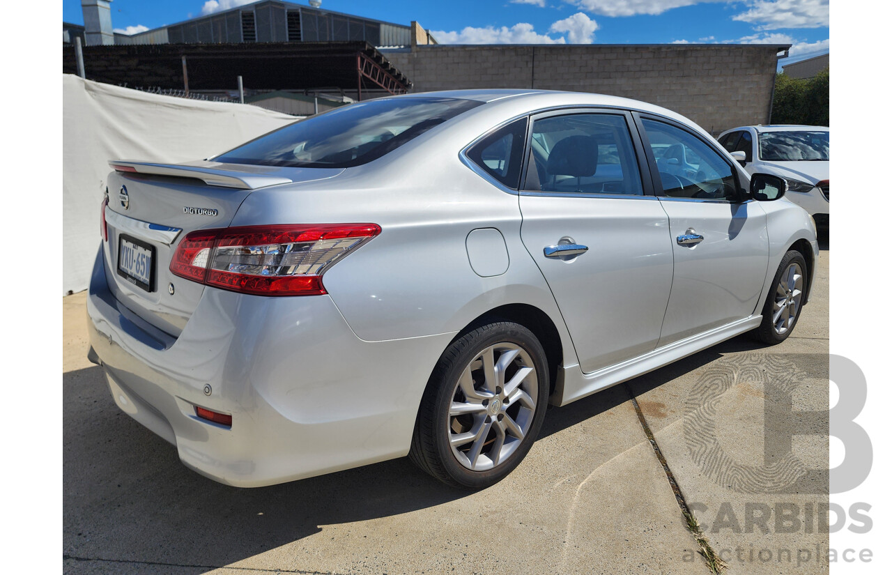 7/2015 Nissan Pulsar SSS B17 SERIES 2 4d Sedan Silver 1.6L