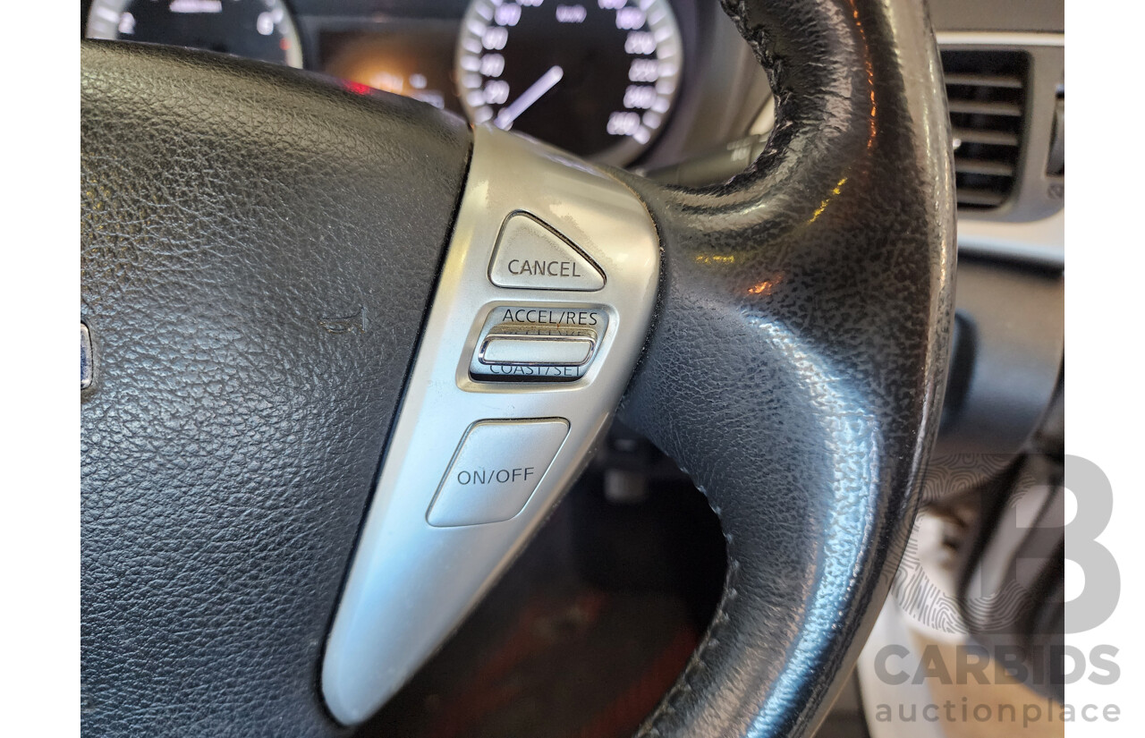 7/2015 Nissan Pulsar SSS B17 SERIES 2 4d Sedan Silver 1.6L