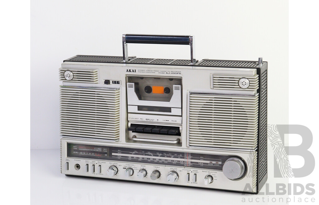 Two Akai Radio Cassette Recorders Comprising AJ490 FS & AJ500 FS