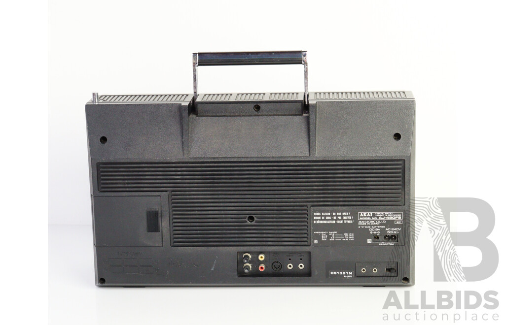 Two Akai Radio Cassette Recorders Comprising AJ490 FS & AJ500 FS