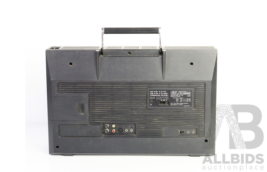 Two Akai Radio Cassette Recorders Comprising AJ490 FS & AJ500 FS