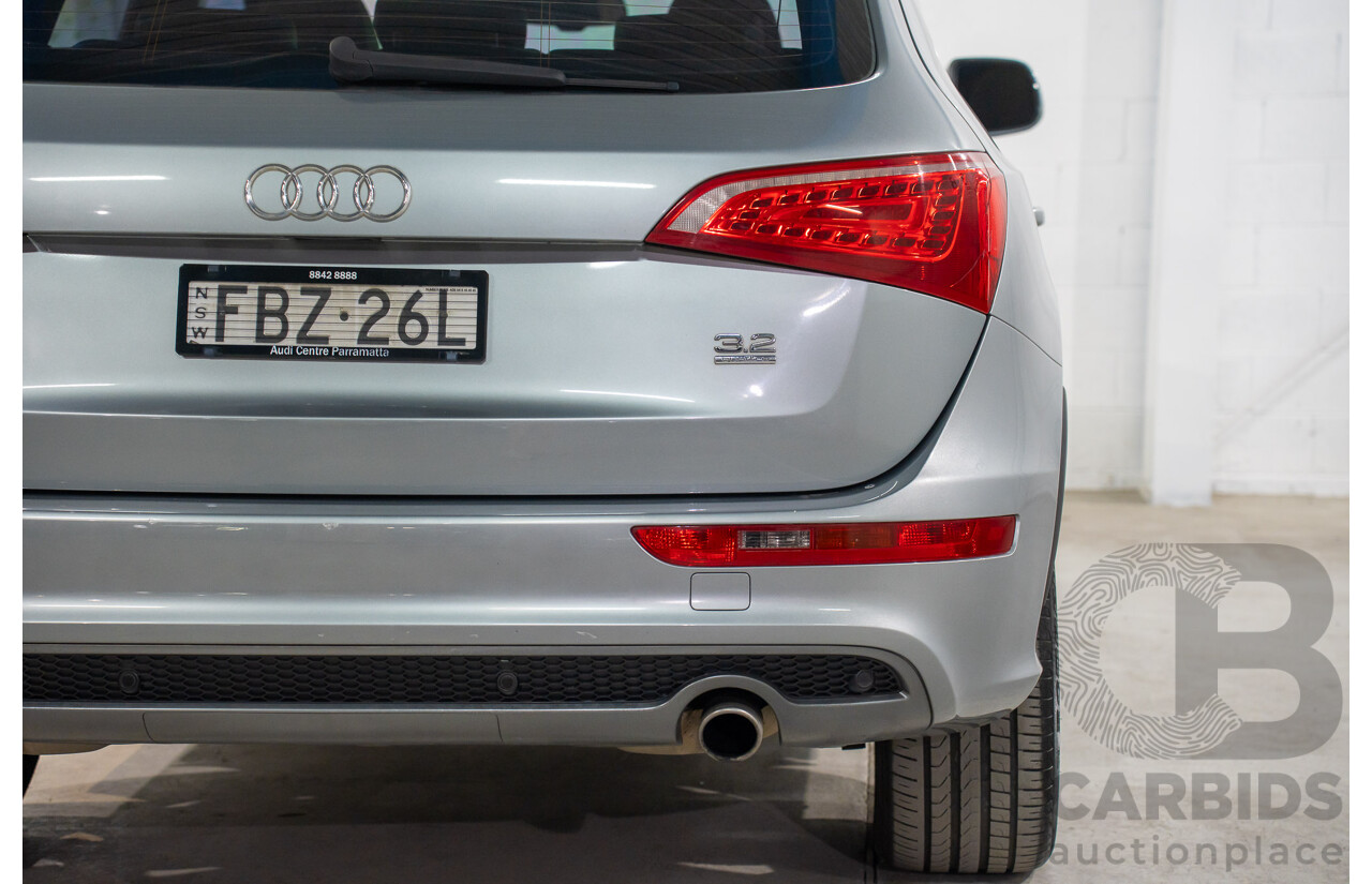 4/2011 Audi Q5 3.2 FSI Quattro 8R MY11 4d Wagon Quartz Grey Metallic V6 3.2L