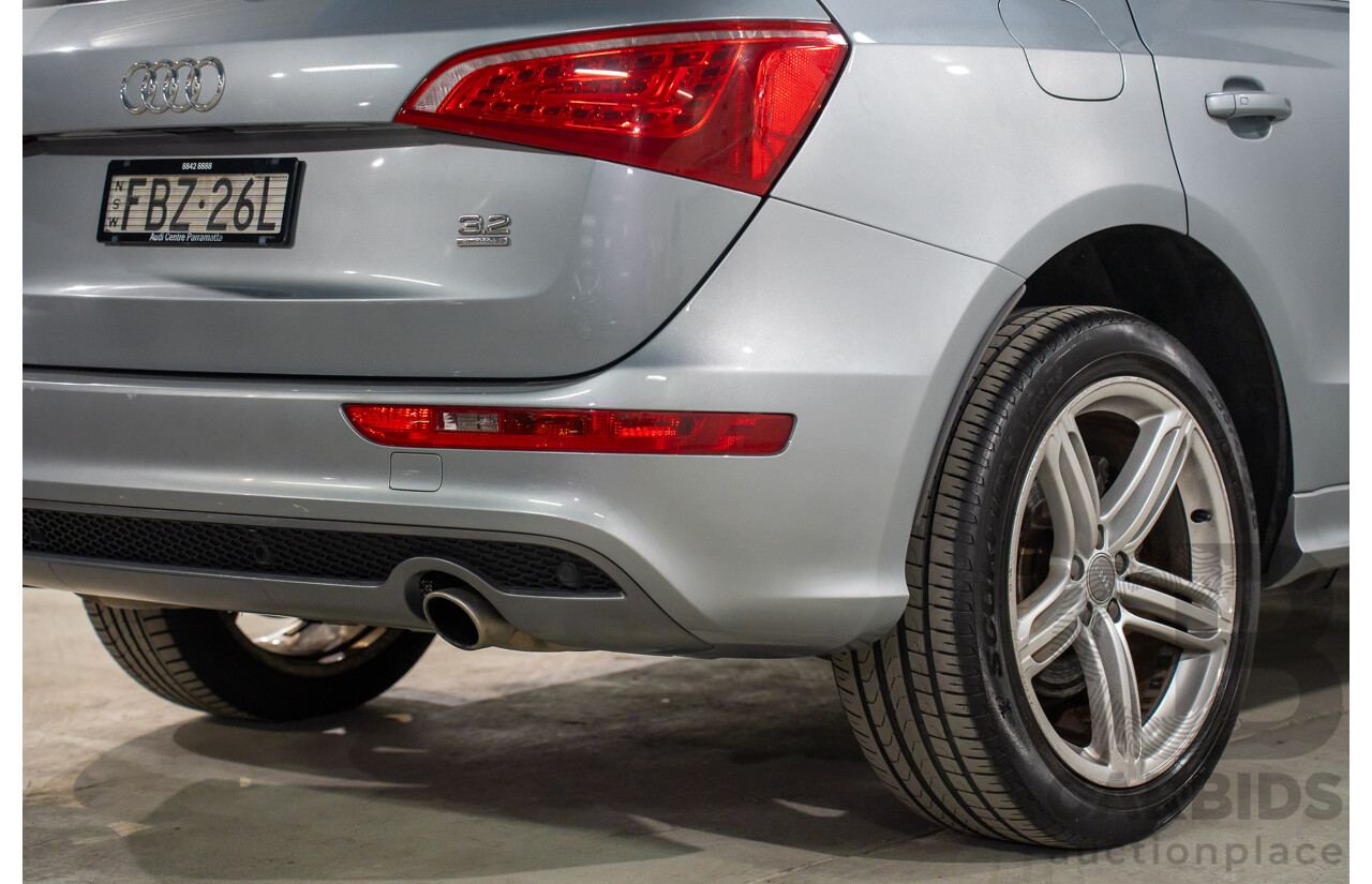 4/2011 Audi Q5 3.2 FSI Quattro 8R MY11 4d Wagon Quartz Grey Metallic V6 3.2L