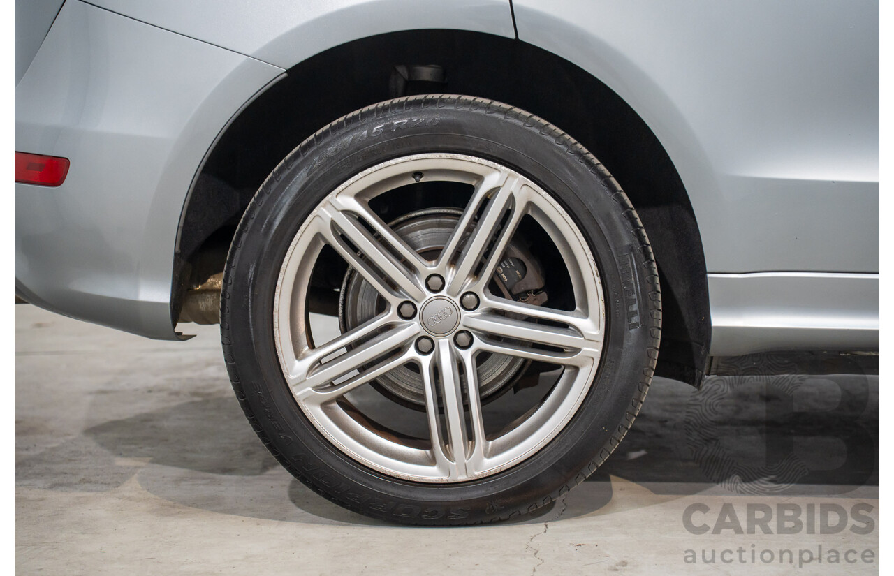 4/2011 Audi Q5 3.2 FSI Quattro 8R MY11 4d Wagon Quartz Grey Metallic V6 3.2L