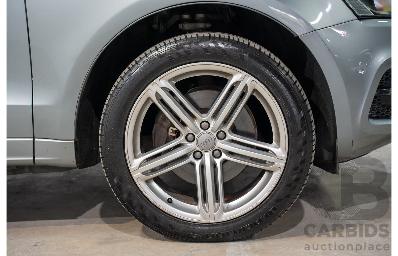 4/2011 Audi Q5 3.2 FSI Quattro 8R MY11 4d Wagon Quartz Grey Metallic V6 3.2L